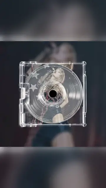 Превью шаблона «cd cover template 💕»