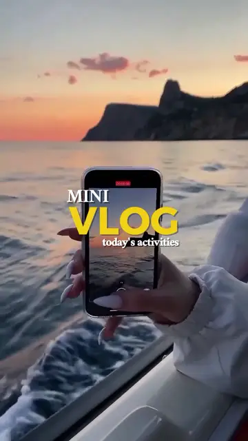 Превью шаблона «Mini vlog»