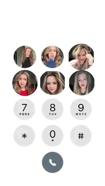 Превью шаблона «favorit number»