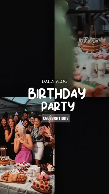 Превью шаблона «Birthday party»