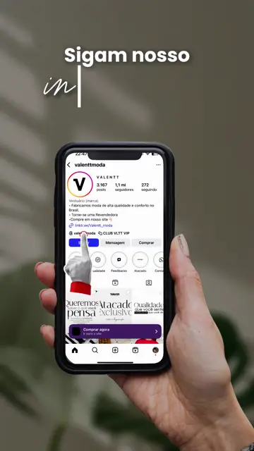 Превью шаблона «Sigam nosso insta»