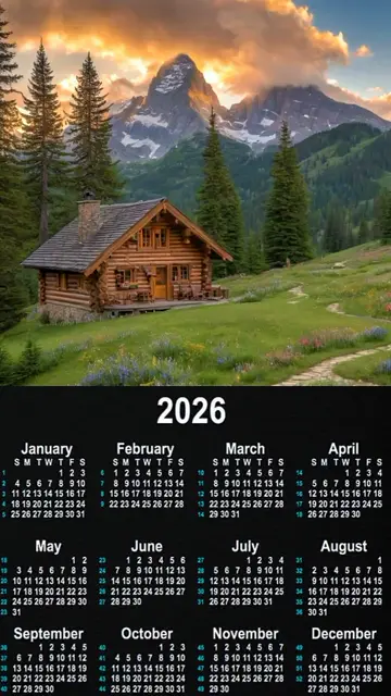 Превью шаблона «CALENDAR 2026»