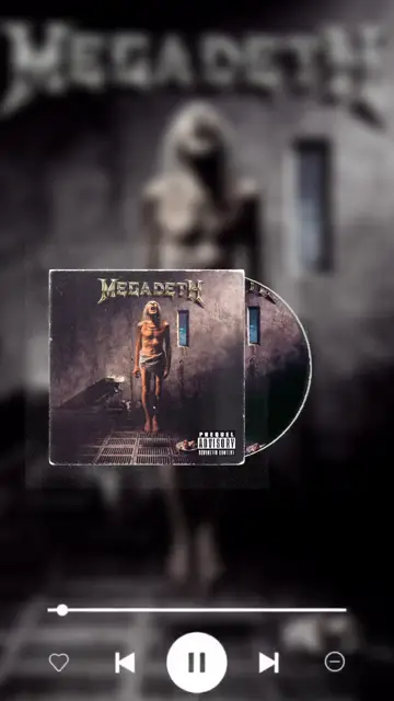 Превью шаблона «Megadeth cover music»