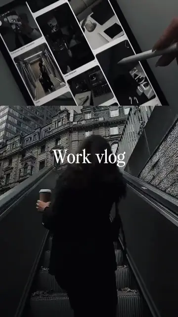 Превью шаблона «Work vlog»