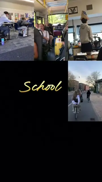 Превью шаблона «School memories»