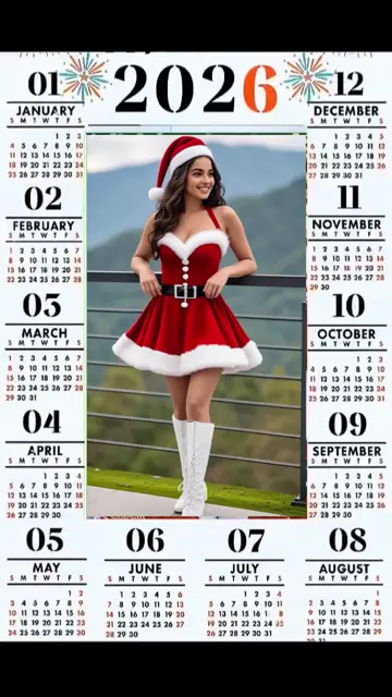 Превью шаблона «CALENDARIO 2026»