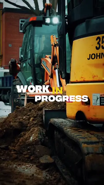 Превью шаблона «WORK in PROGRESS 2.0»