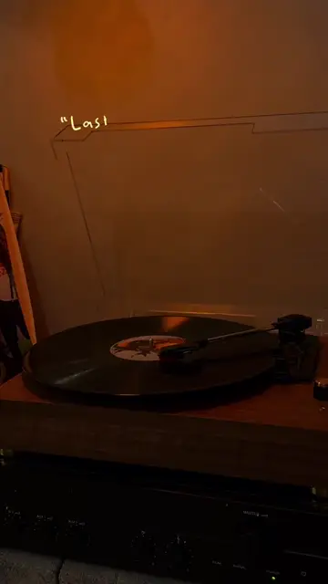 Превью шаблона «Vinyl record»