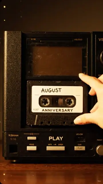 Превью шаблона «August Anniversary»