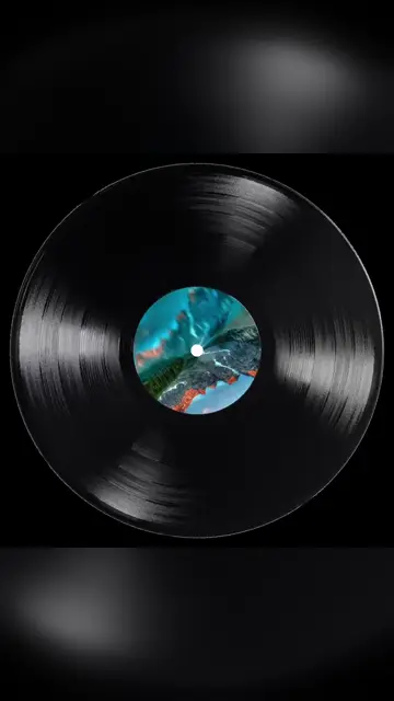 Превью шаблона «Spinning vinyl»